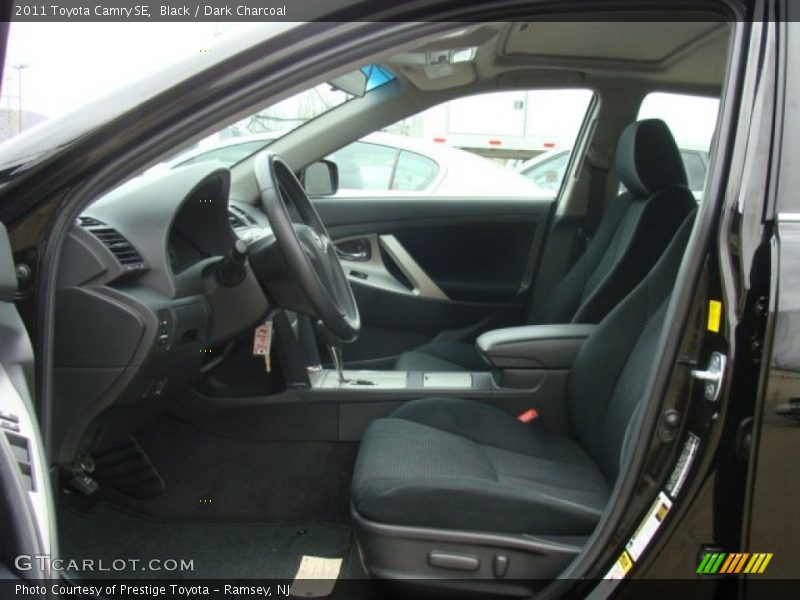 Front Seat of 2011 Camry SE