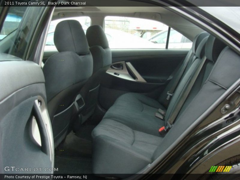 Rear Seat of 2011 Camry SE
