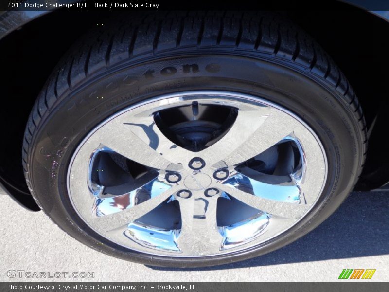 Black / Dark Slate Gray 2011 Dodge Challenger R/T