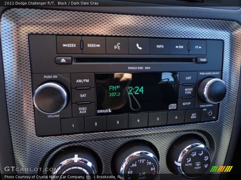 Black / Dark Slate Gray 2011 Dodge Challenger R/T
