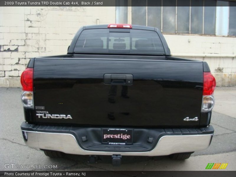 Black / Sand 2009 Toyota Tundra TRD Double Cab 4x4