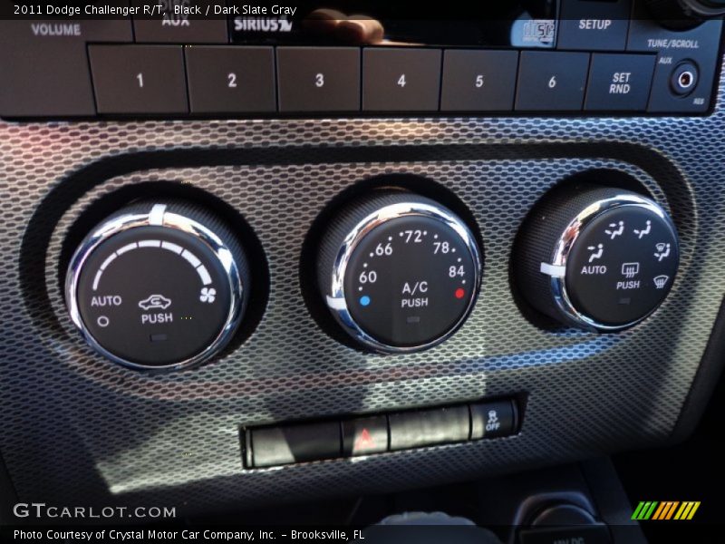 Black / Dark Slate Gray 2011 Dodge Challenger R/T