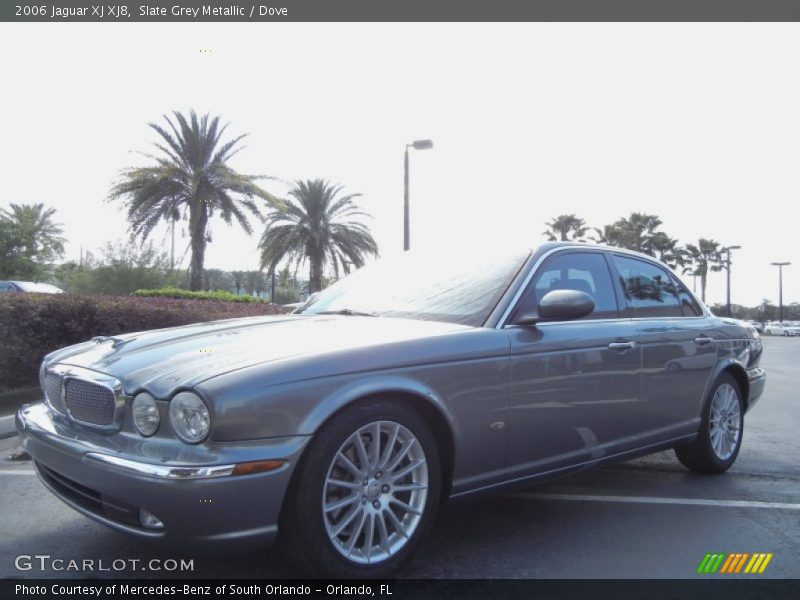 Slate Grey Metallic / Dove 2006 Jaguar XJ XJ8