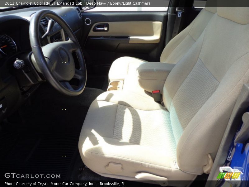 Deep Navy / Ebony/Light Cashmere 2012 Chevrolet Colorado LT Extended Cab
