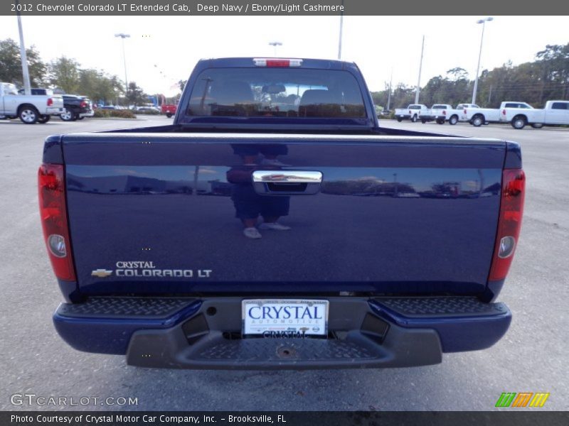 Deep Navy / Ebony/Light Cashmere 2012 Chevrolet Colorado LT Extended Cab