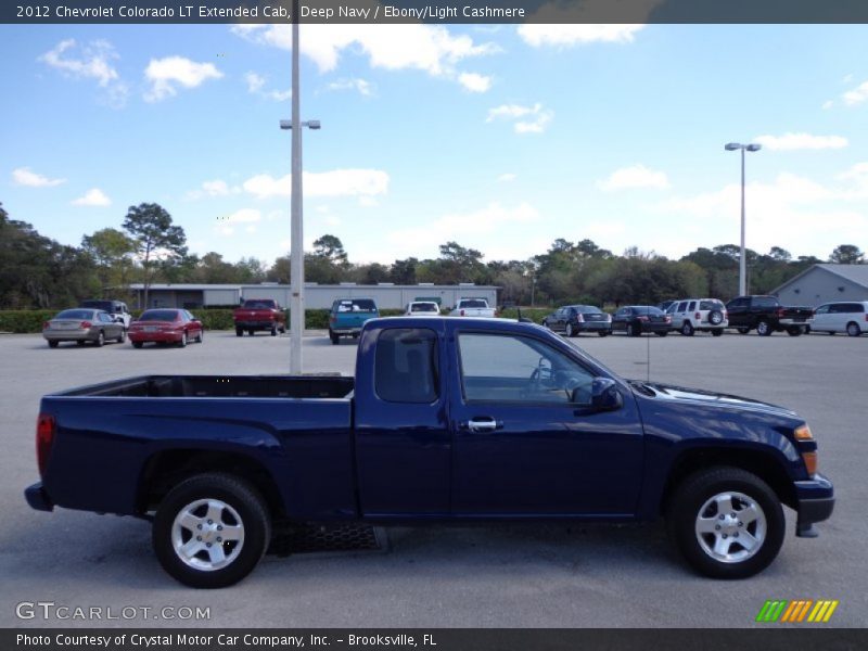 Deep Navy / Ebony/Light Cashmere 2012 Chevrolet Colorado LT Extended Cab