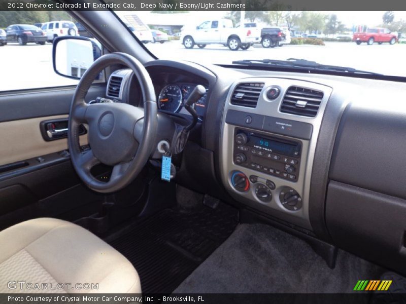 Deep Navy / Ebony/Light Cashmere 2012 Chevrolet Colorado LT Extended Cab