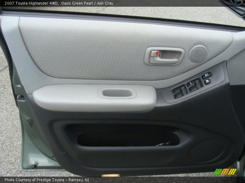 Oasis Green Pearl / Ash Gray 2007 Toyota Highlander 4WD