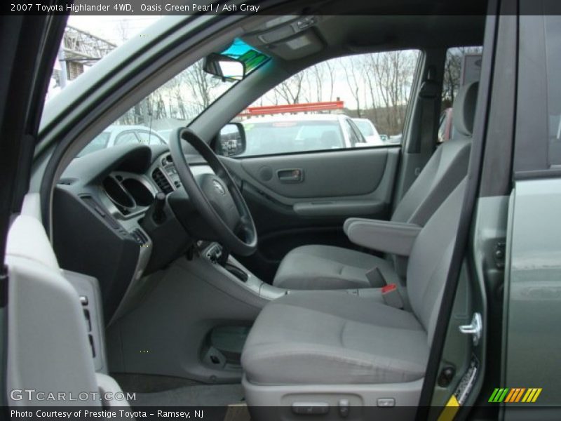 Oasis Green Pearl / Ash Gray 2007 Toyota Highlander 4WD