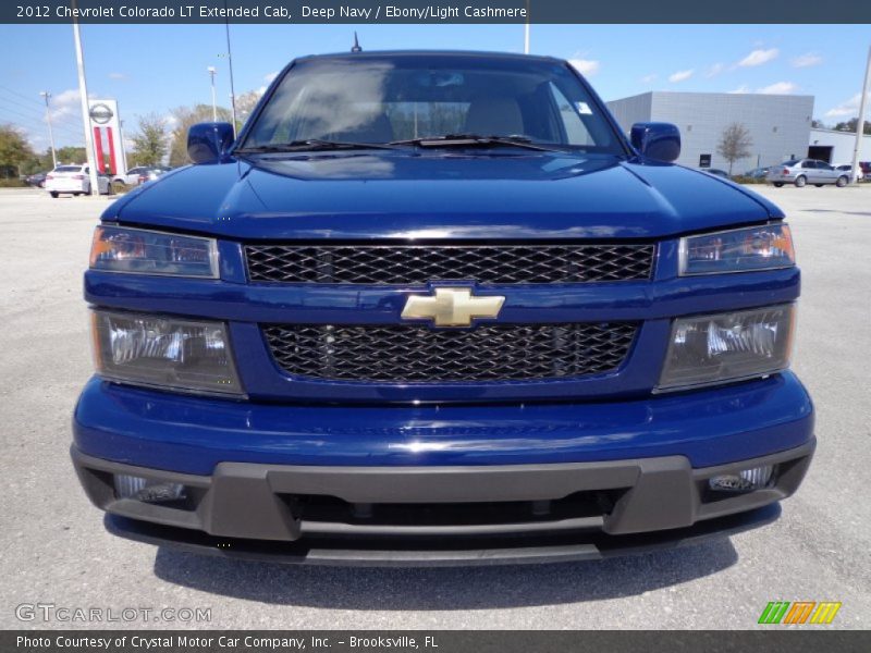 Deep Navy / Ebony/Light Cashmere 2012 Chevrolet Colorado LT Extended Cab