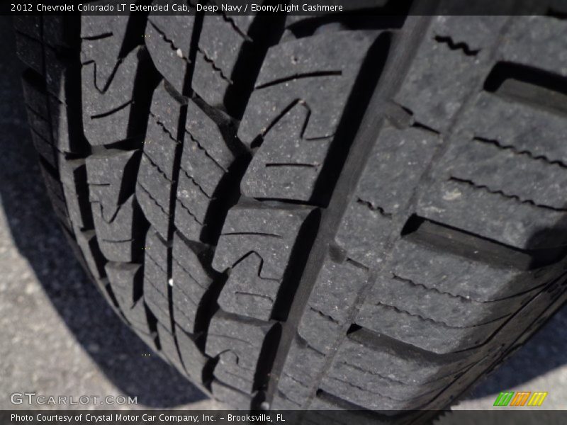 Deep Navy / Ebony/Light Cashmere 2012 Chevrolet Colorado LT Extended Cab