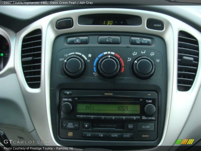 Oasis Green Pearl / Ash Gray 2007 Toyota Highlander 4WD