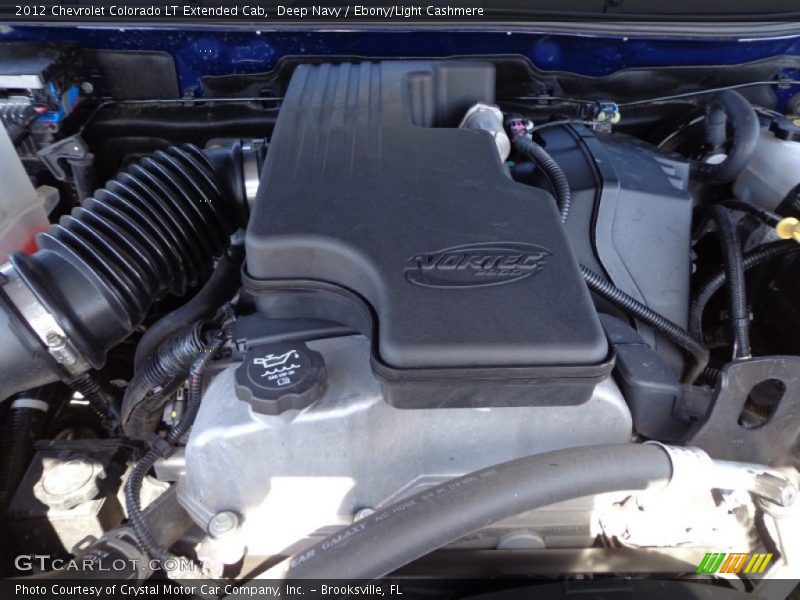 Deep Navy / Ebony/Light Cashmere 2012 Chevrolet Colorado LT Extended Cab