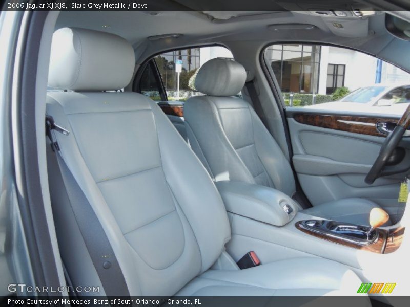 Slate Grey Metallic / Dove 2006 Jaguar XJ XJ8