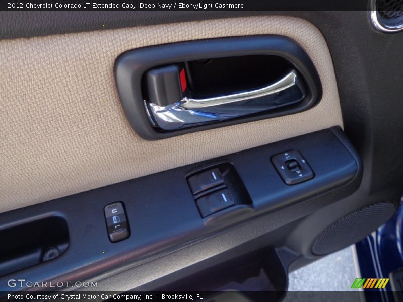 Deep Navy / Ebony/Light Cashmere 2012 Chevrolet Colorado LT Extended Cab