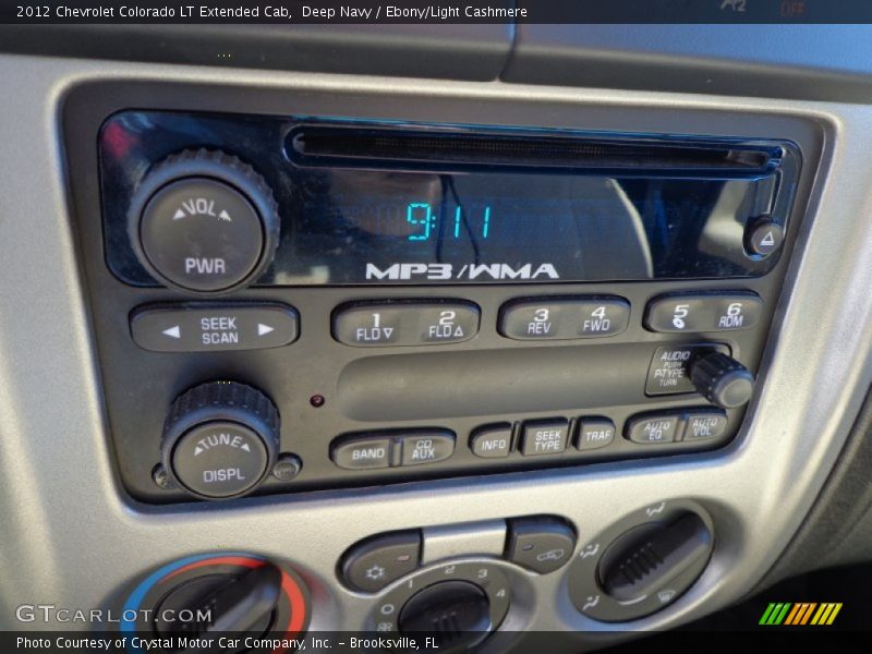 Deep Navy / Ebony/Light Cashmere 2012 Chevrolet Colorado LT Extended Cab
