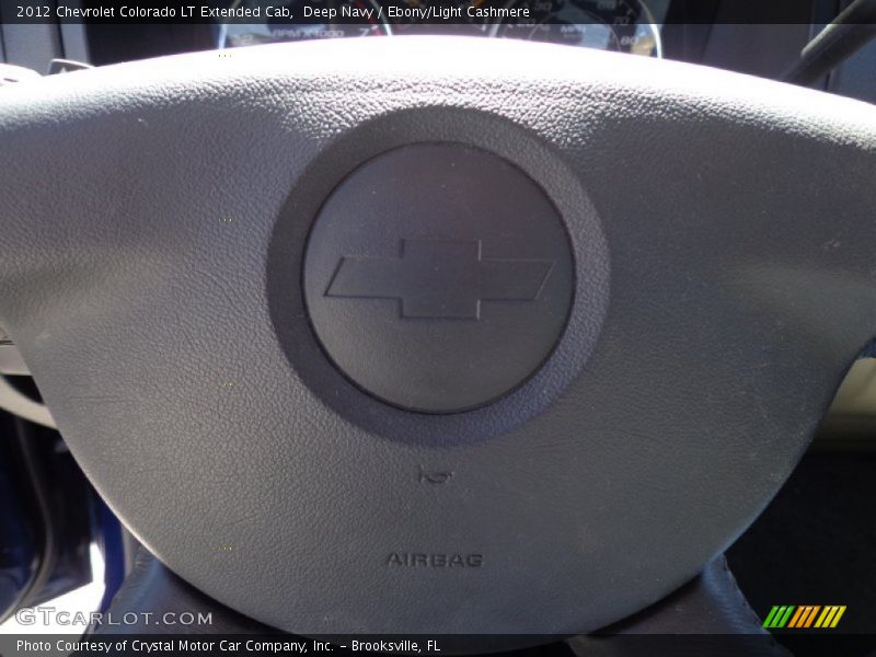 Deep Navy / Ebony/Light Cashmere 2012 Chevrolet Colorado LT Extended Cab
