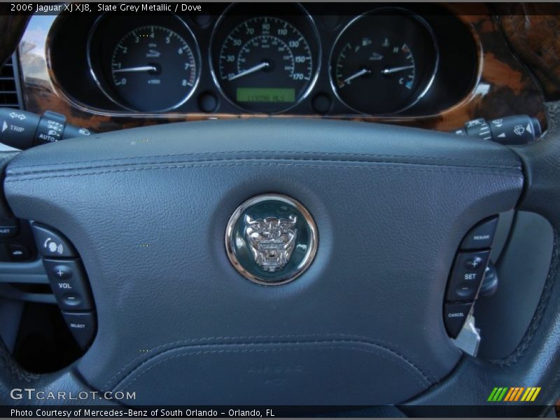 Slate Grey Metallic / Dove 2006 Jaguar XJ XJ8