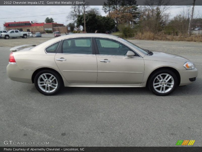 Gold Mist Metallic / Ebony 2012 Chevrolet Impala LTZ
