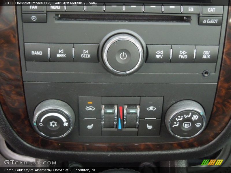 Gold Mist Metallic / Ebony 2012 Chevrolet Impala LTZ