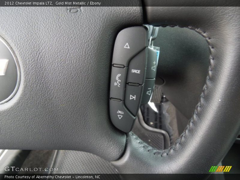 Gold Mist Metallic / Ebony 2012 Chevrolet Impala LTZ