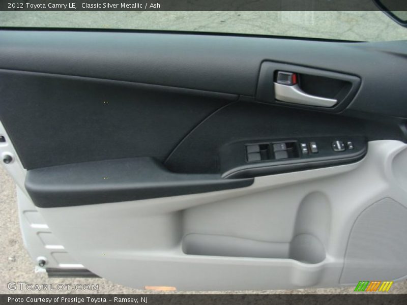 Classic Silver Metallic / Ash 2012 Toyota Camry LE