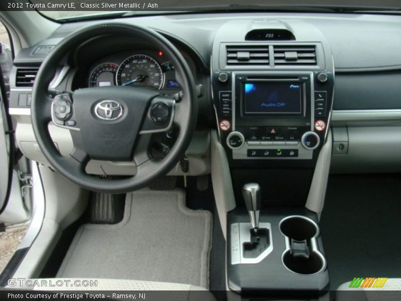 Classic Silver Metallic / Ash 2012 Toyota Camry LE