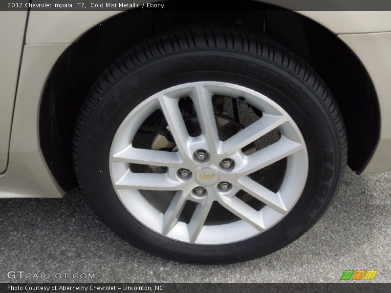 Gold Mist Metallic / Ebony 2012 Chevrolet Impala LTZ