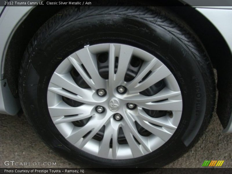 Classic Silver Metallic / Ash 2012 Toyota Camry LE