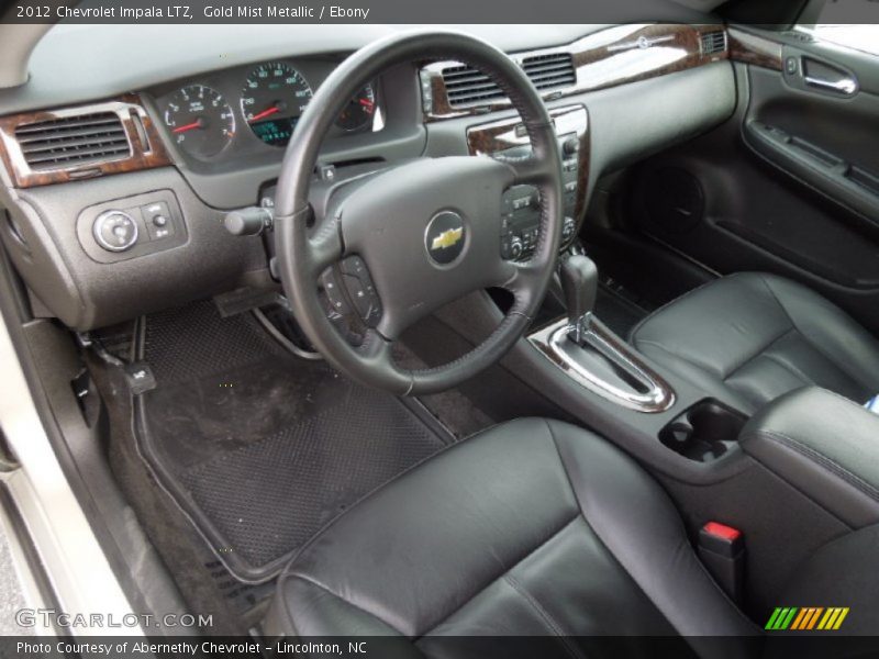 Gold Mist Metallic / Ebony 2012 Chevrolet Impala LTZ