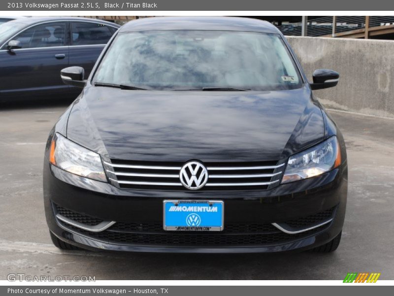 Black / Titan Black 2013 Volkswagen Passat 2.5L S