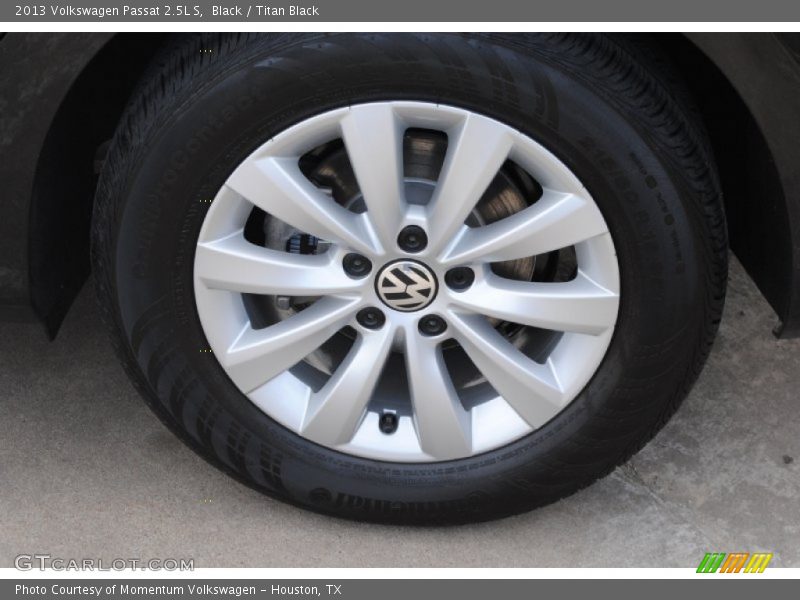 Black / Titan Black 2013 Volkswagen Passat 2.5L S