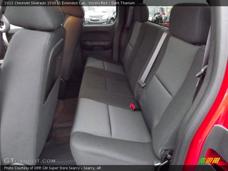 Victory Red / Dark Titanium 2013 Chevrolet Silverado 1500 LS Extended Cab