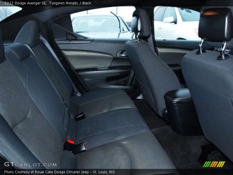 Tungsten Metallic / Black 2012 Dodge Avenger SE