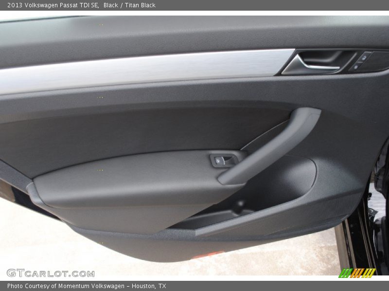 Black / Titan Black 2013 Volkswagen Passat TDI SE