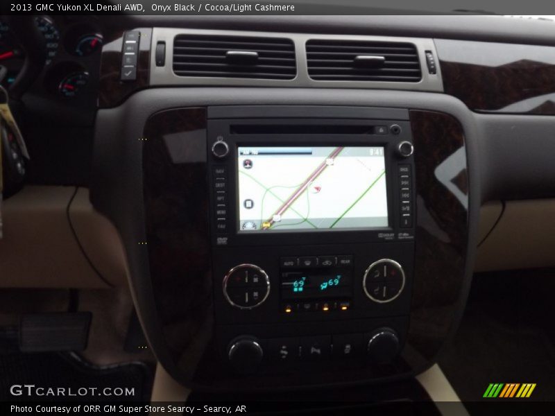 Onyx Black / Cocoa/Light Cashmere 2013 GMC Yukon XL Denali AWD