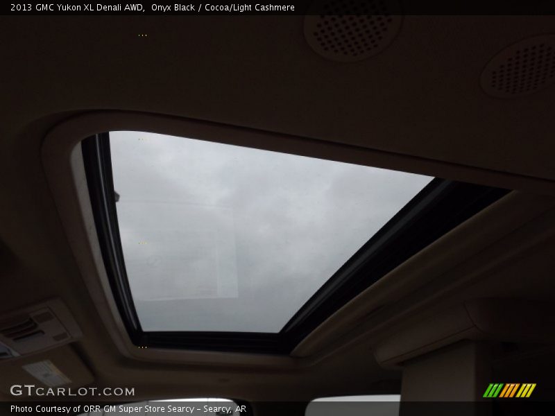 Onyx Black / Cocoa/Light Cashmere 2013 GMC Yukon XL Denali AWD