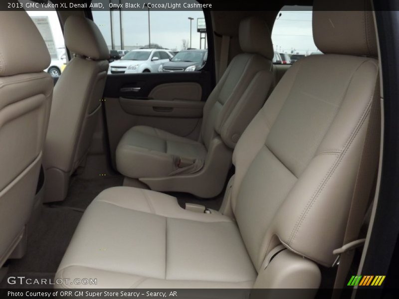 Onyx Black / Cocoa/Light Cashmere 2013 GMC Yukon XL Denali AWD