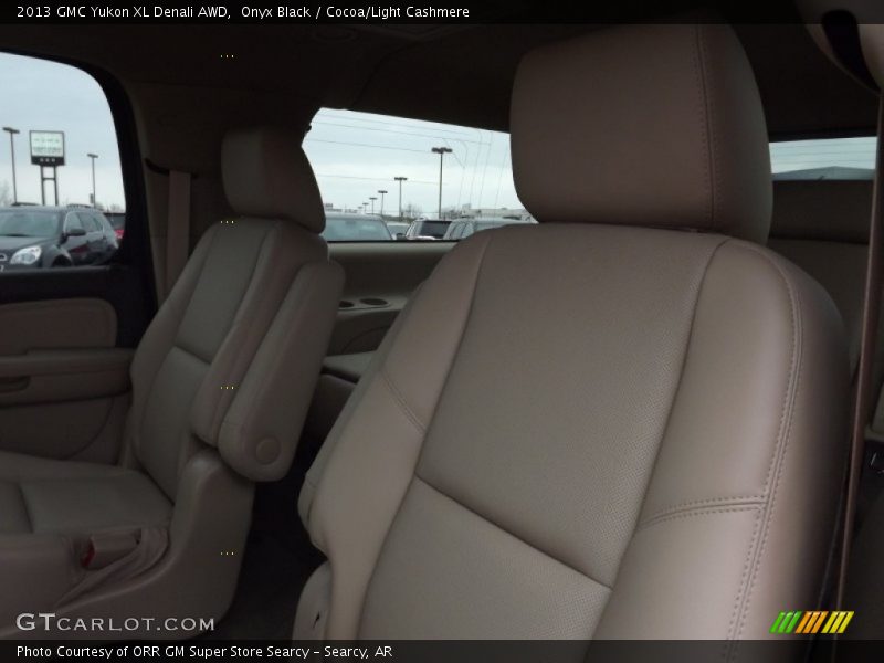 Onyx Black / Cocoa/Light Cashmere 2013 GMC Yukon XL Denali AWD