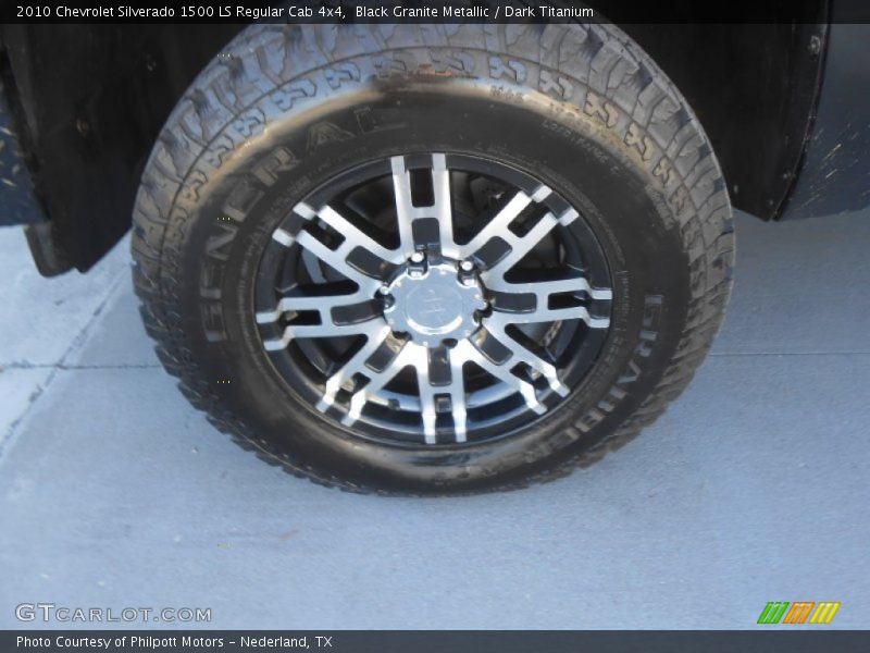 Custom Wheels of 2010 Silverado 1500 LS Regular Cab 4x4