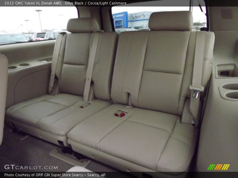 Onyx Black / Cocoa/Light Cashmere 2013 GMC Yukon XL Denali AWD