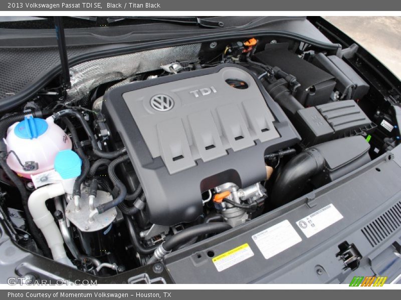 Black / Titan Black 2013 Volkswagen Passat TDI SE