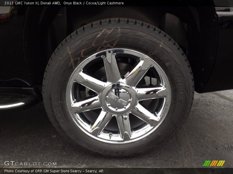 Onyx Black / Cocoa/Light Cashmere 2013 GMC Yukon XL Denali AWD