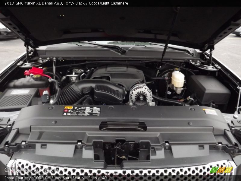 Onyx Black / Cocoa/Light Cashmere 2013 GMC Yukon XL Denali AWD