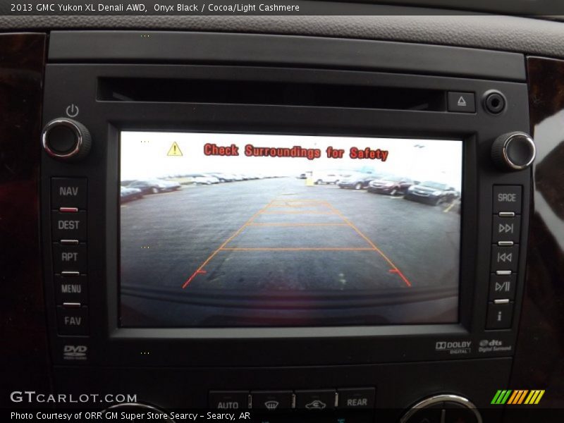 Onyx Black / Cocoa/Light Cashmere 2013 GMC Yukon XL Denali AWD