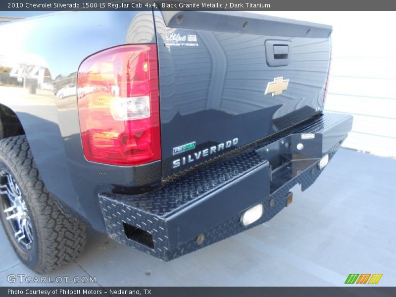 Black Granite Metallic / Dark Titanium 2010 Chevrolet Silverado 1500 LS Regular Cab 4x4