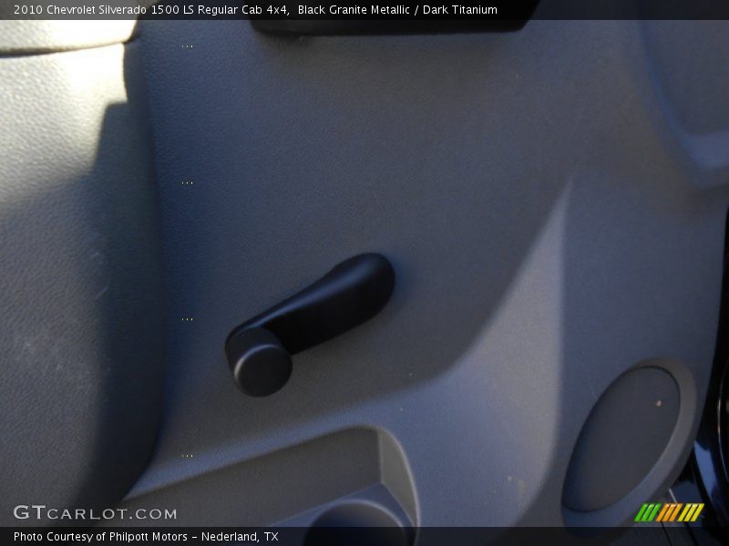 Black Granite Metallic / Dark Titanium 2010 Chevrolet Silverado 1500 LS Regular Cab 4x4