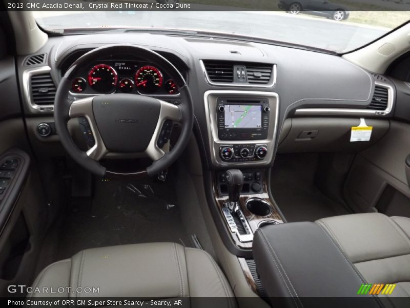  2013 Acadia Denali Cocoa Dune Interior