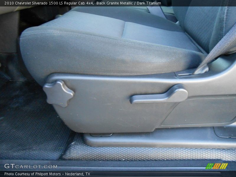 Black Granite Metallic / Dark Titanium 2010 Chevrolet Silverado 1500 LS Regular Cab 4x4