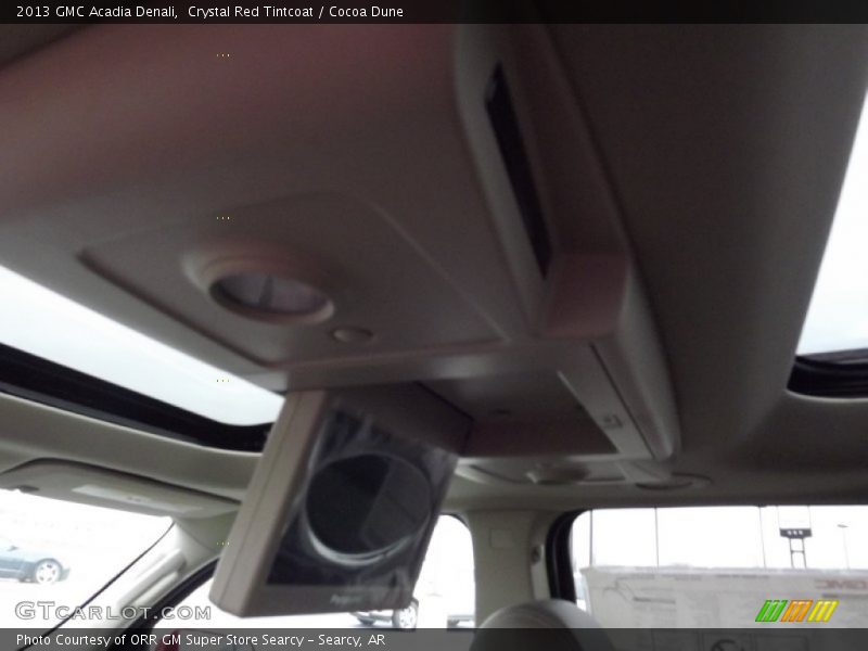 Crystal Red Tintcoat / Cocoa Dune 2013 GMC Acadia Denali
